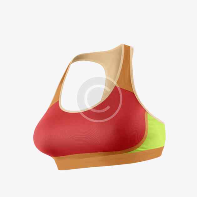 Supportive sports bra